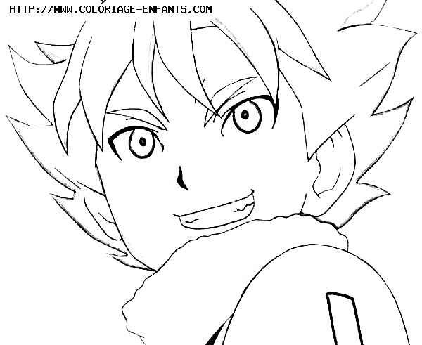 Coloriage A Imprimer Inazuma