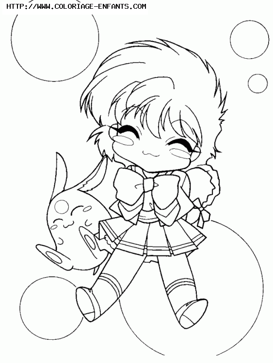 coloriage magic knight rayearth