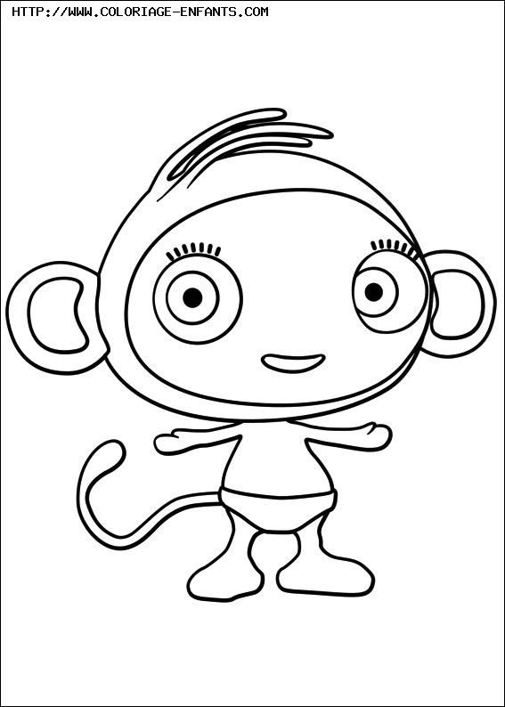 coloriage waybuloo piplings nara