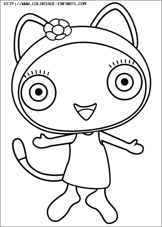 coloriage waybuloo piplings nara