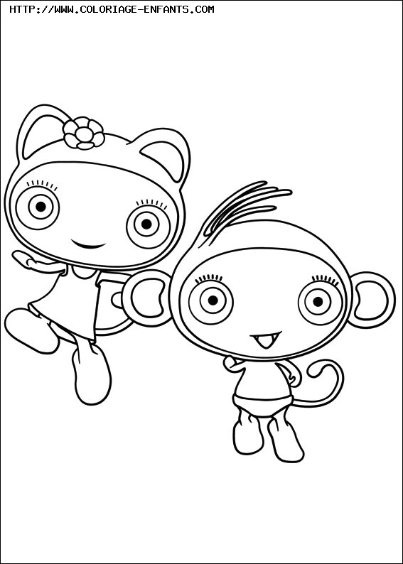 coloriage waybuloo piplings nara