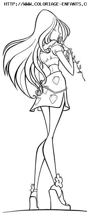 coloriage winx club