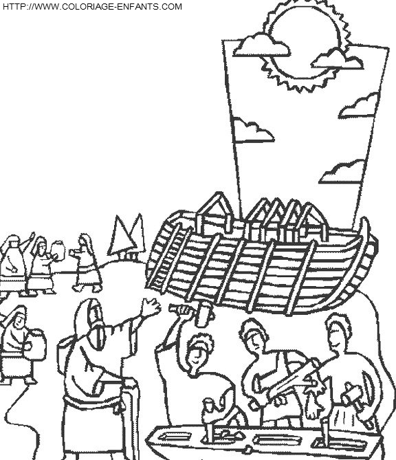 coloriage bible evangiles