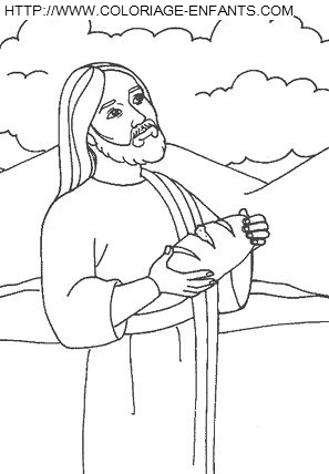 coloriage bible evangiles