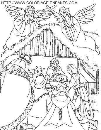 coloriage bible evangiles