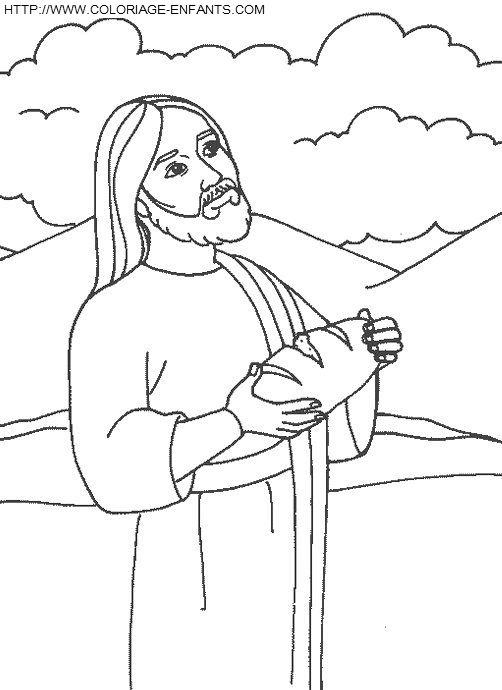 coloriage bible evangiles