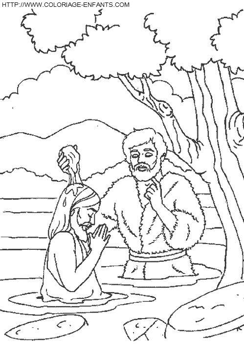 coloriage bible evangiles