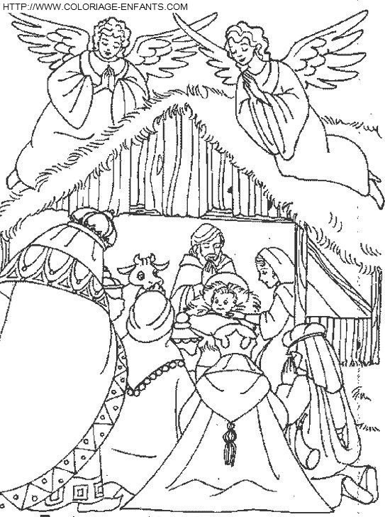 coloriage bible evangiles