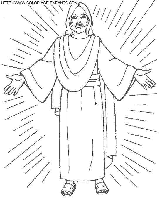 coloriage bible evangiles