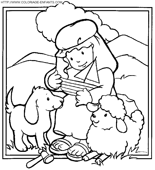 coloriage bible saintes ecritures