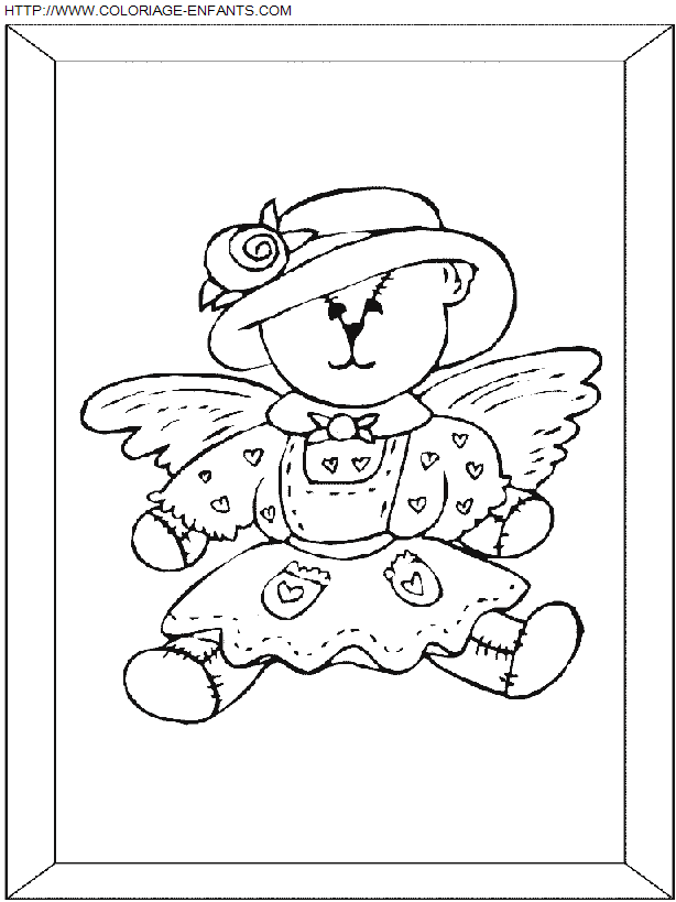 coloriage Fetes Noel Anges