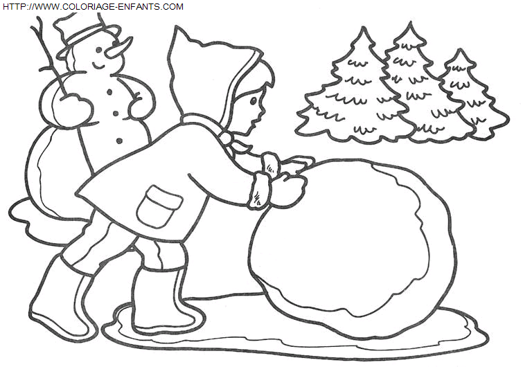 coloriage Fetes Noel Enfants