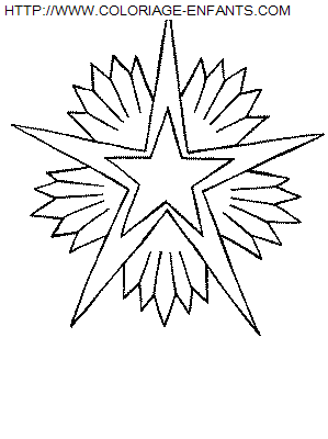 coloriage Fetes Noel Flocons