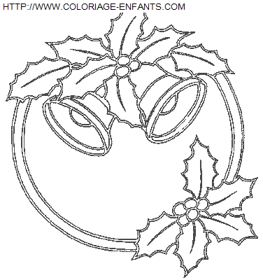 coloriage Fetes Noel Houx