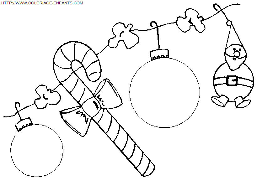 coloriage Fetes Noel Repas