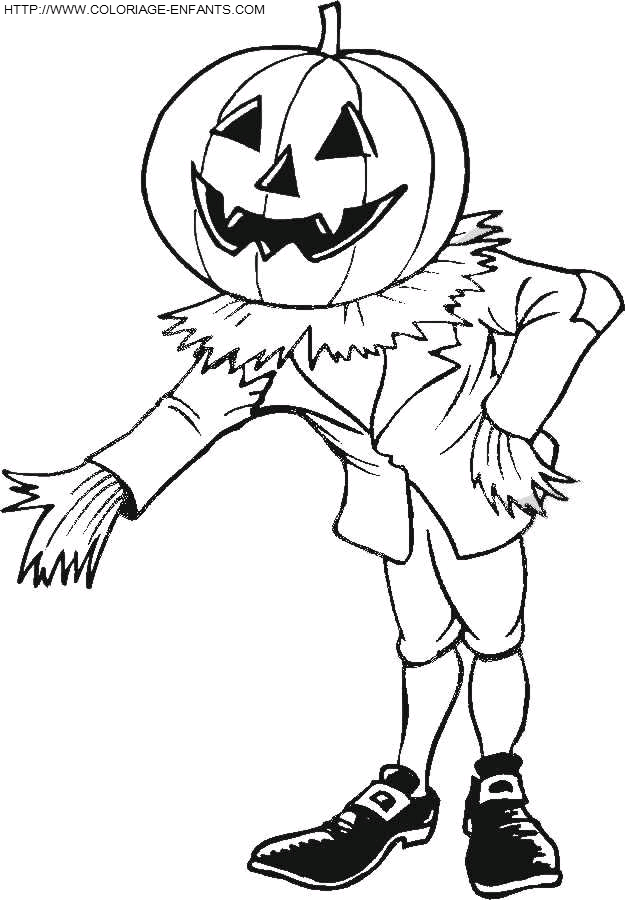 coloriage halloween