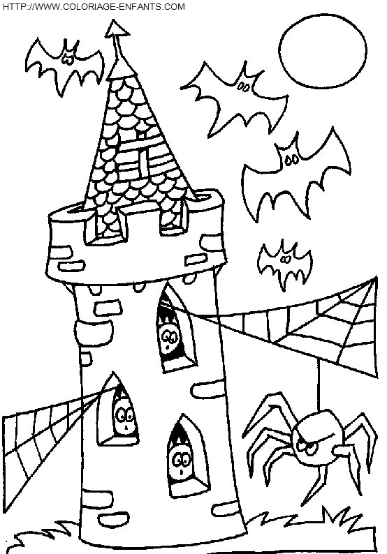 coloriage halloween