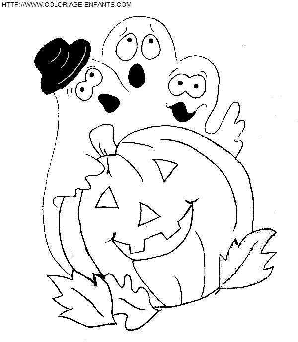 coloriage halloween