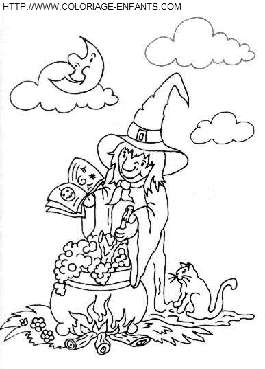 coloriage halloween