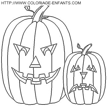 coloriage halloween