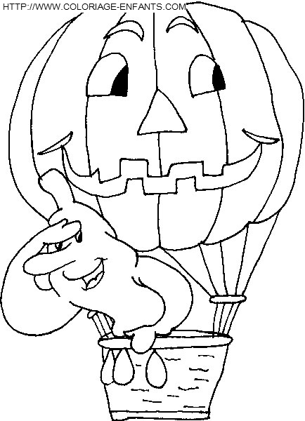 coloriage halloween