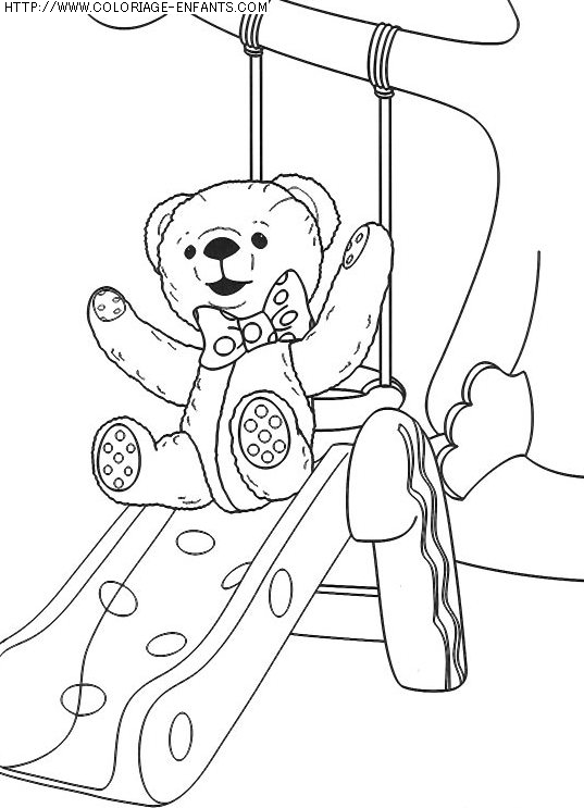 coloriage heros andy pandy