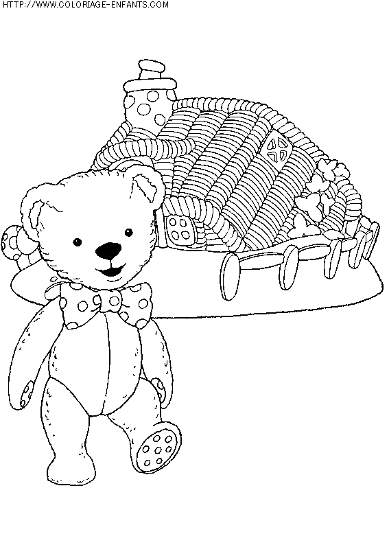 coloriage heros andy pandy