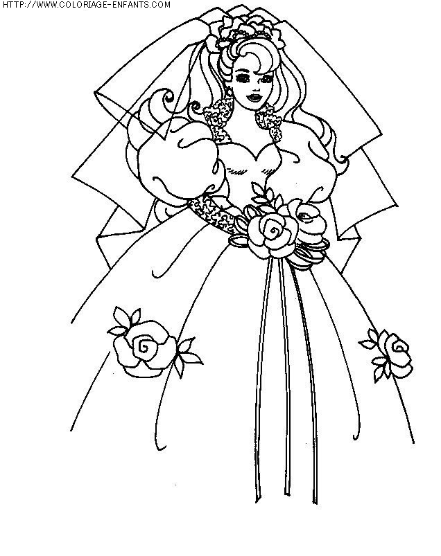 coloriage heros barbie