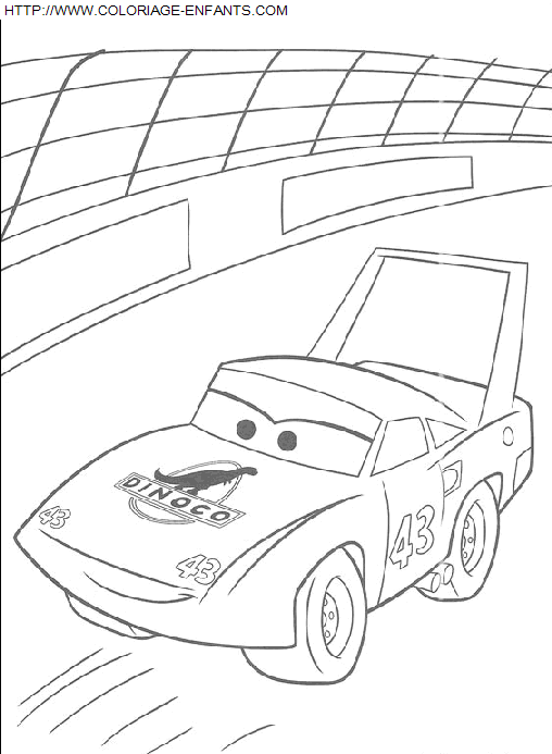 coloriage Heros Cars