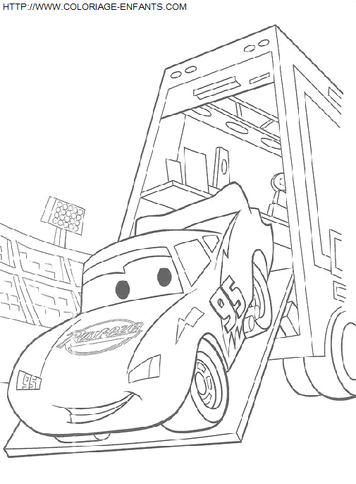 coloriage Heros Cars