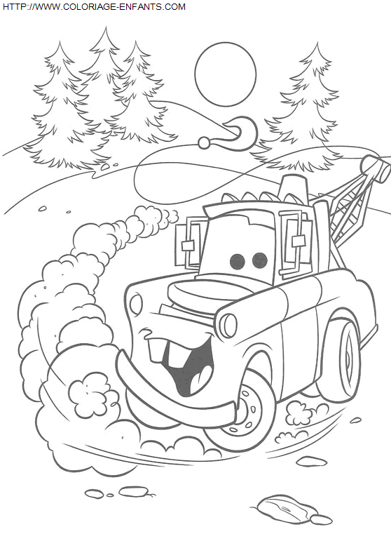 coloriage Heros Cars