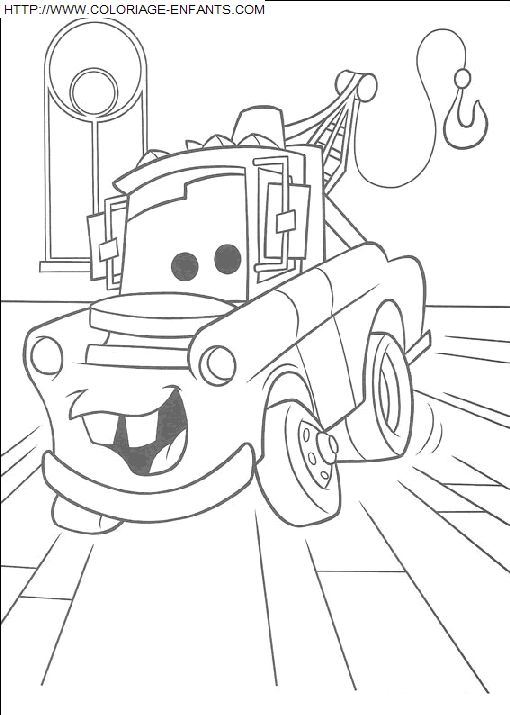 coloriage Heros Cars