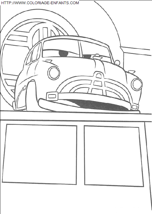 coloriage Heros Cars