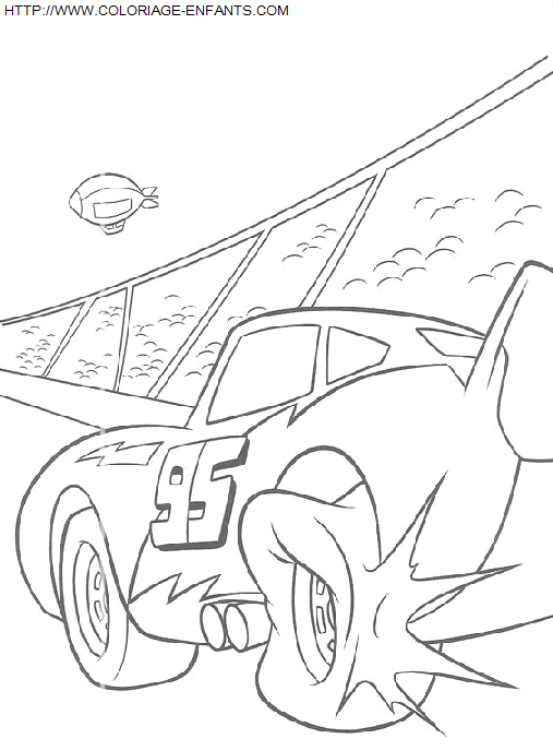 coloriage Heros Cars