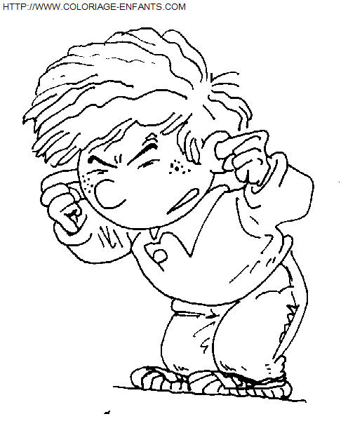 coloriage Heros Cedric