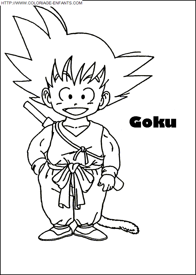 coloriage Heros Dragon Ball