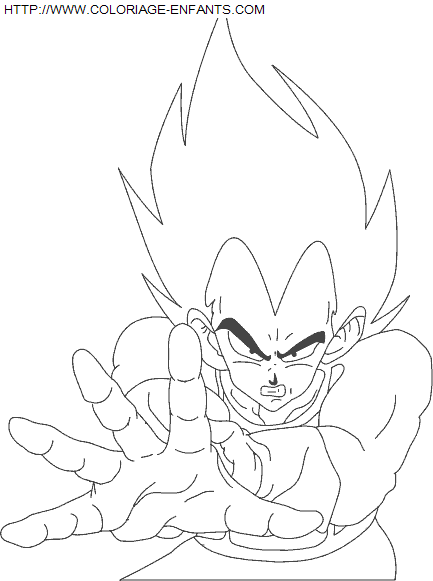 coloriage Heros Dragon Ball