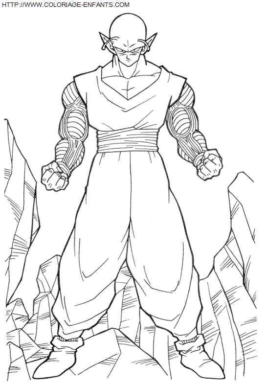 coloriage Heros Dragon Ball