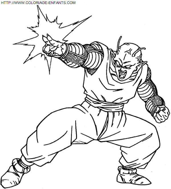 coloriage Heros Dragon Ball