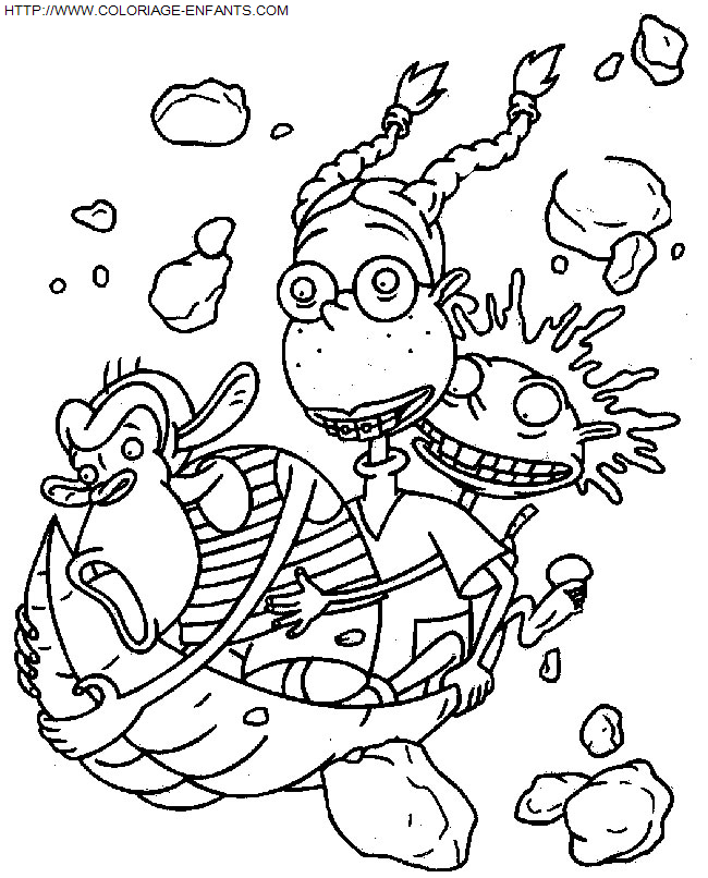 coloriage Heros Famille De La Jungle De Petites Betes