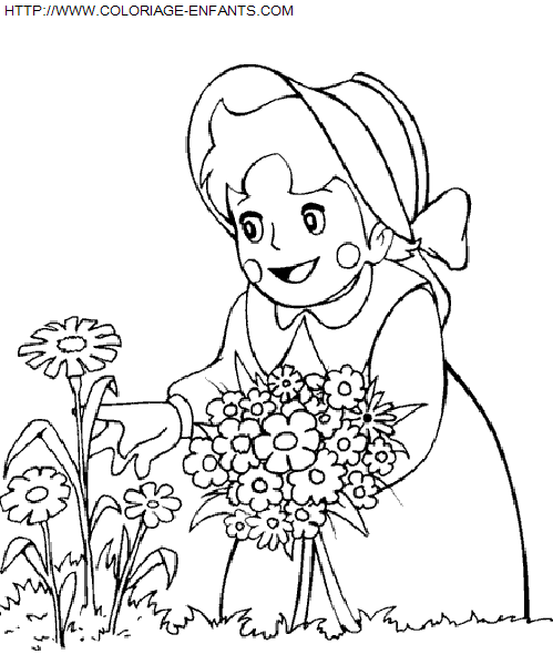 coloriage Heros Heidi