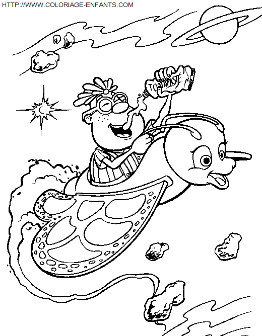 coloriage Heros Jimmy Neutron