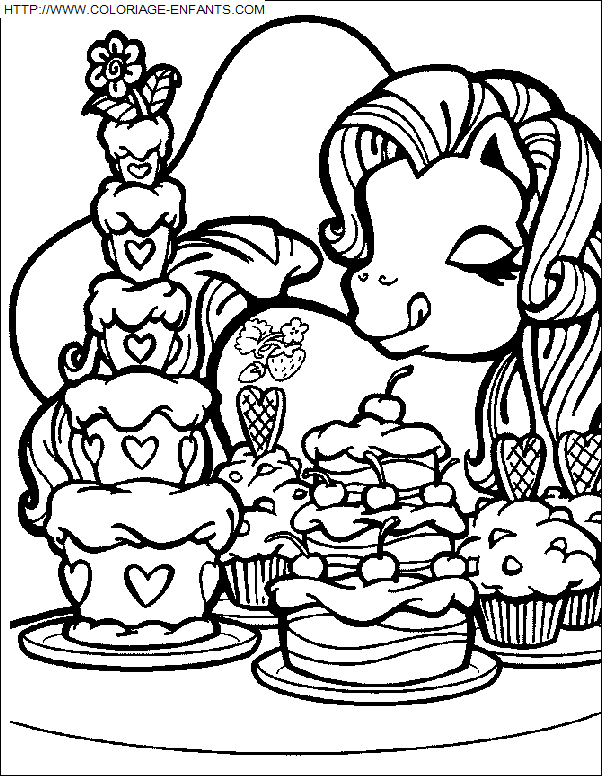 coloriage Heros Petit Poney