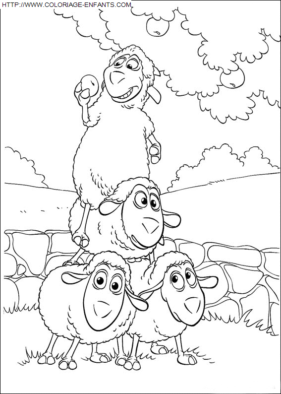 coloriage Heros Piggly