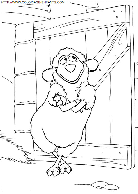 coloriage Heros Piggly