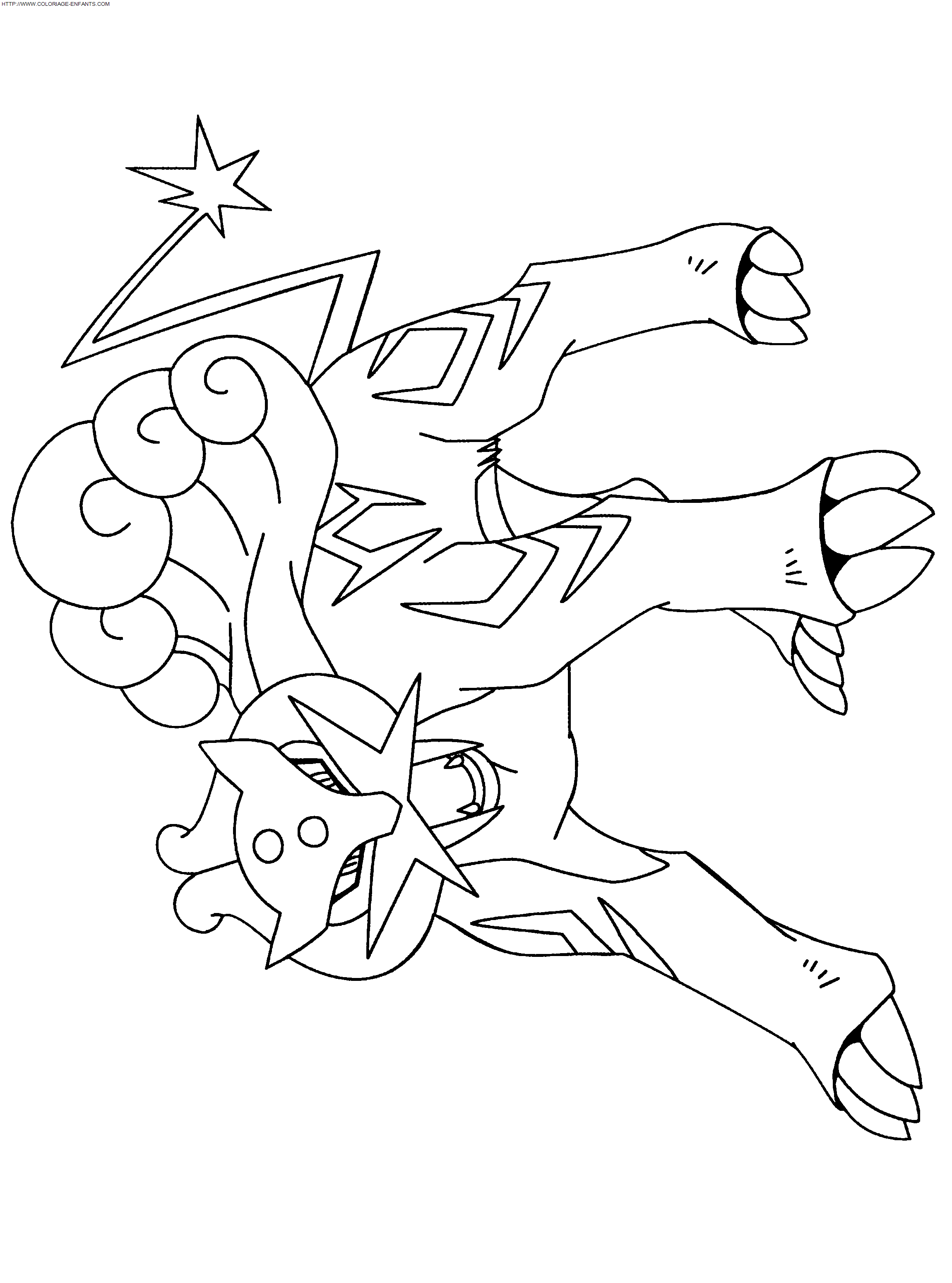 coloriage Heros Pokemon