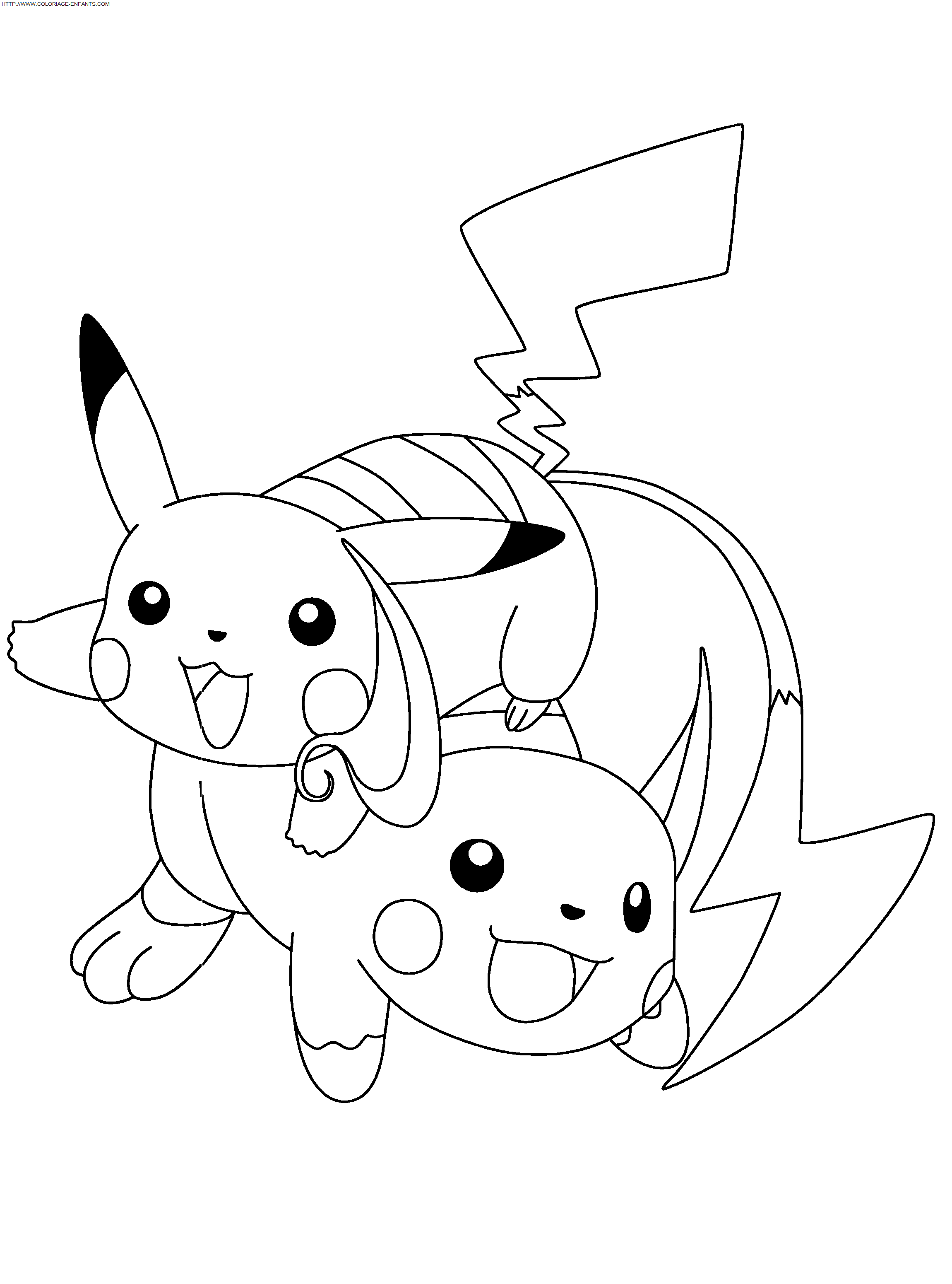 coloriage Heros Pokemon