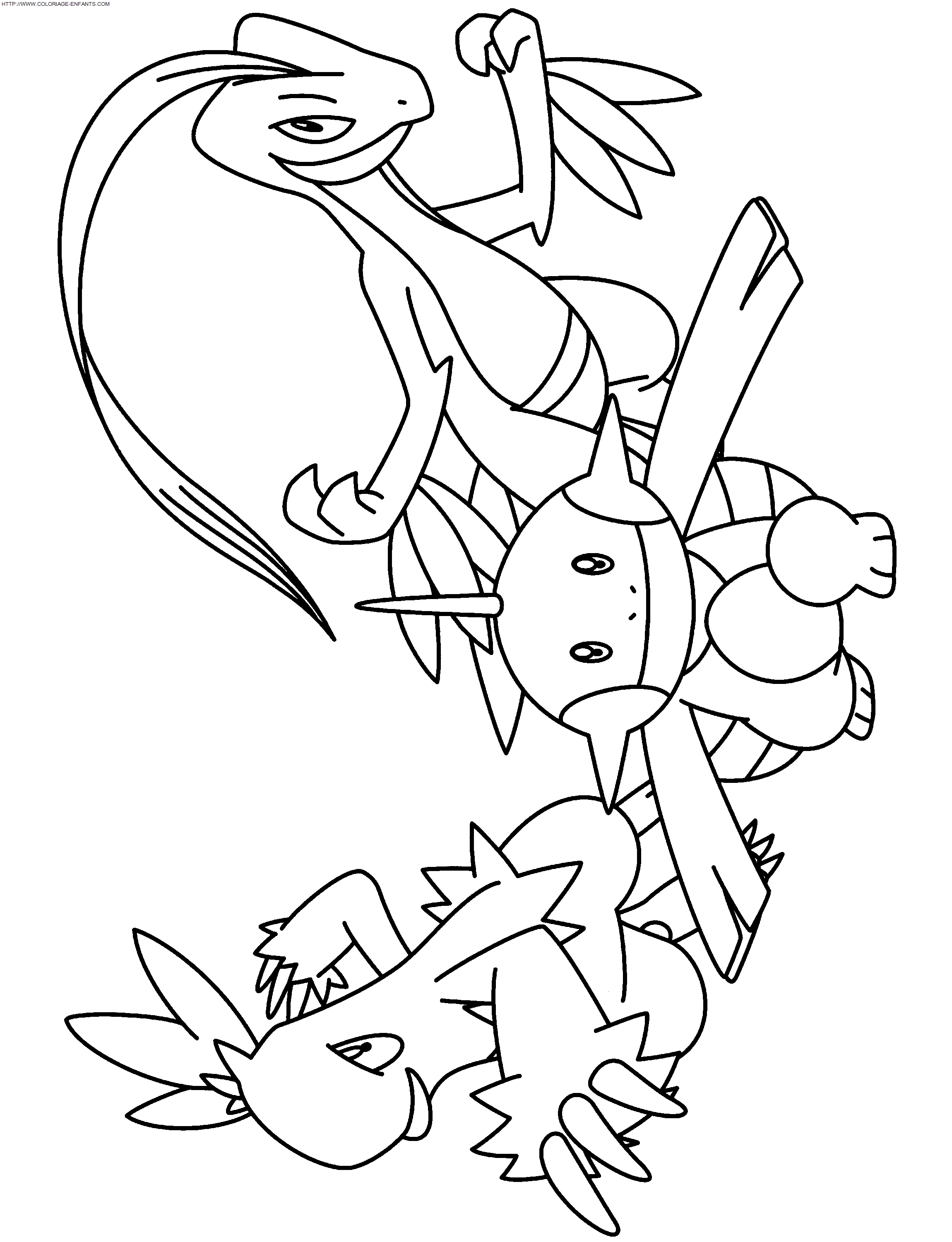 coloriage Heros Pokemon