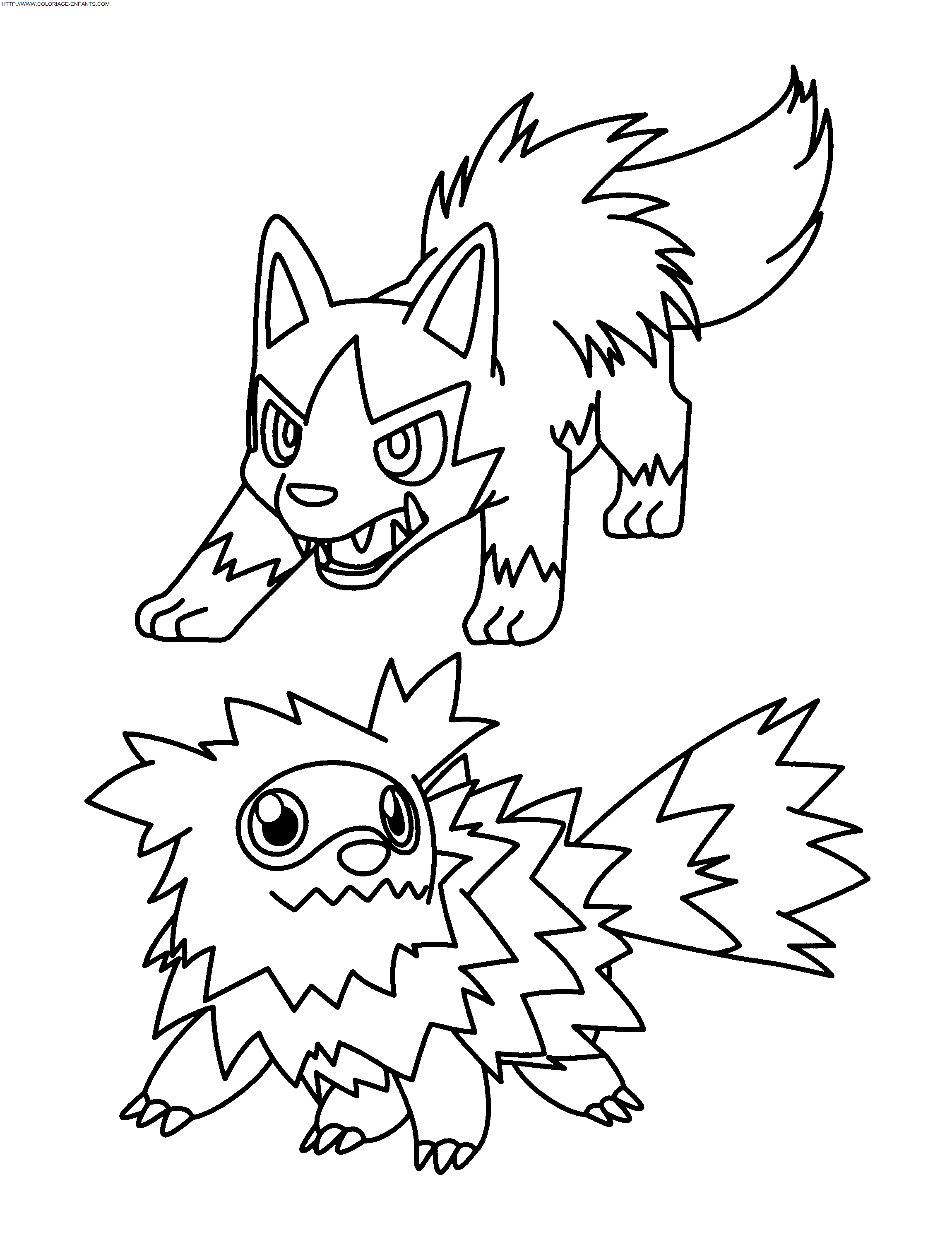 coloriage Heros Pokemon