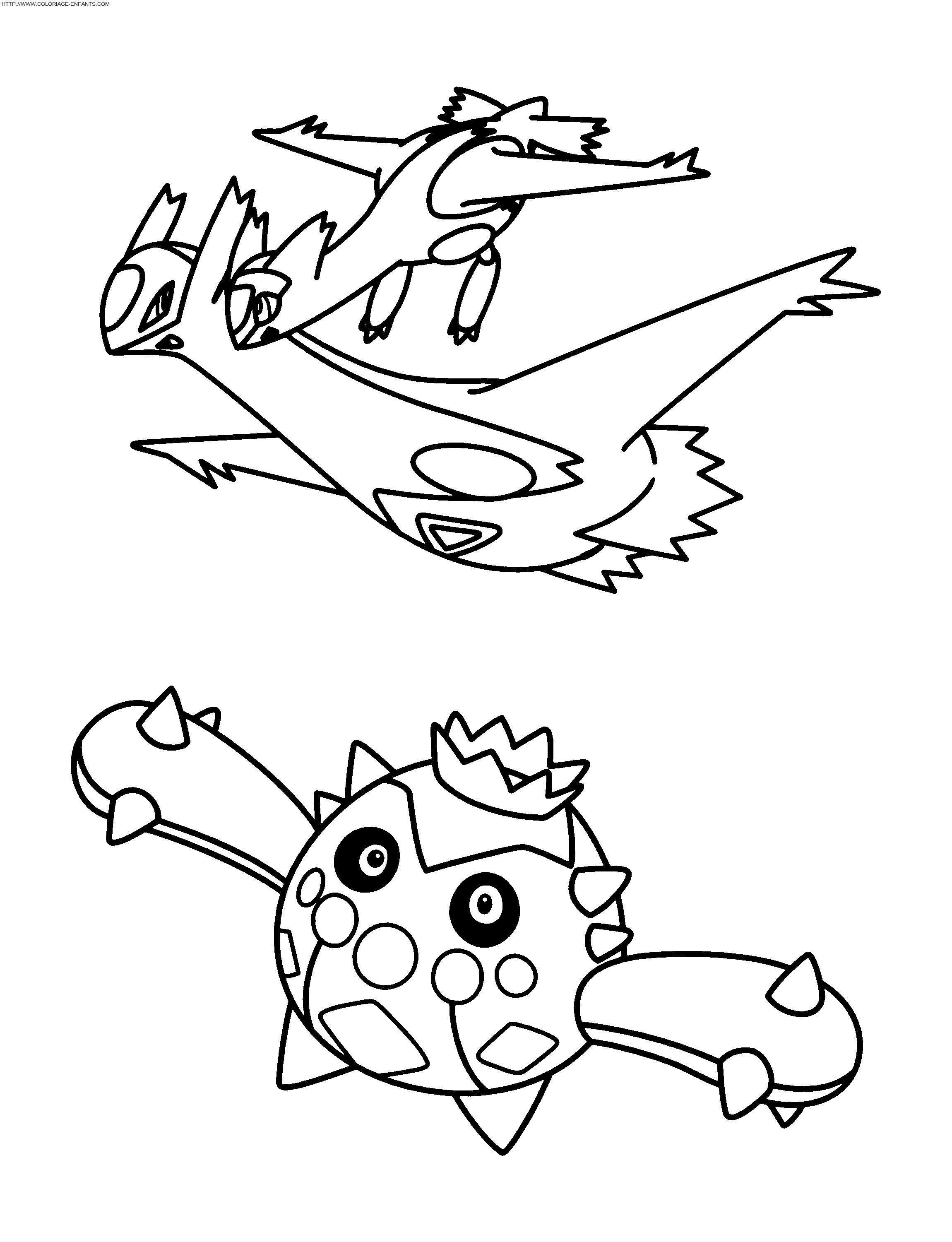 coloriage Heros Pokemon